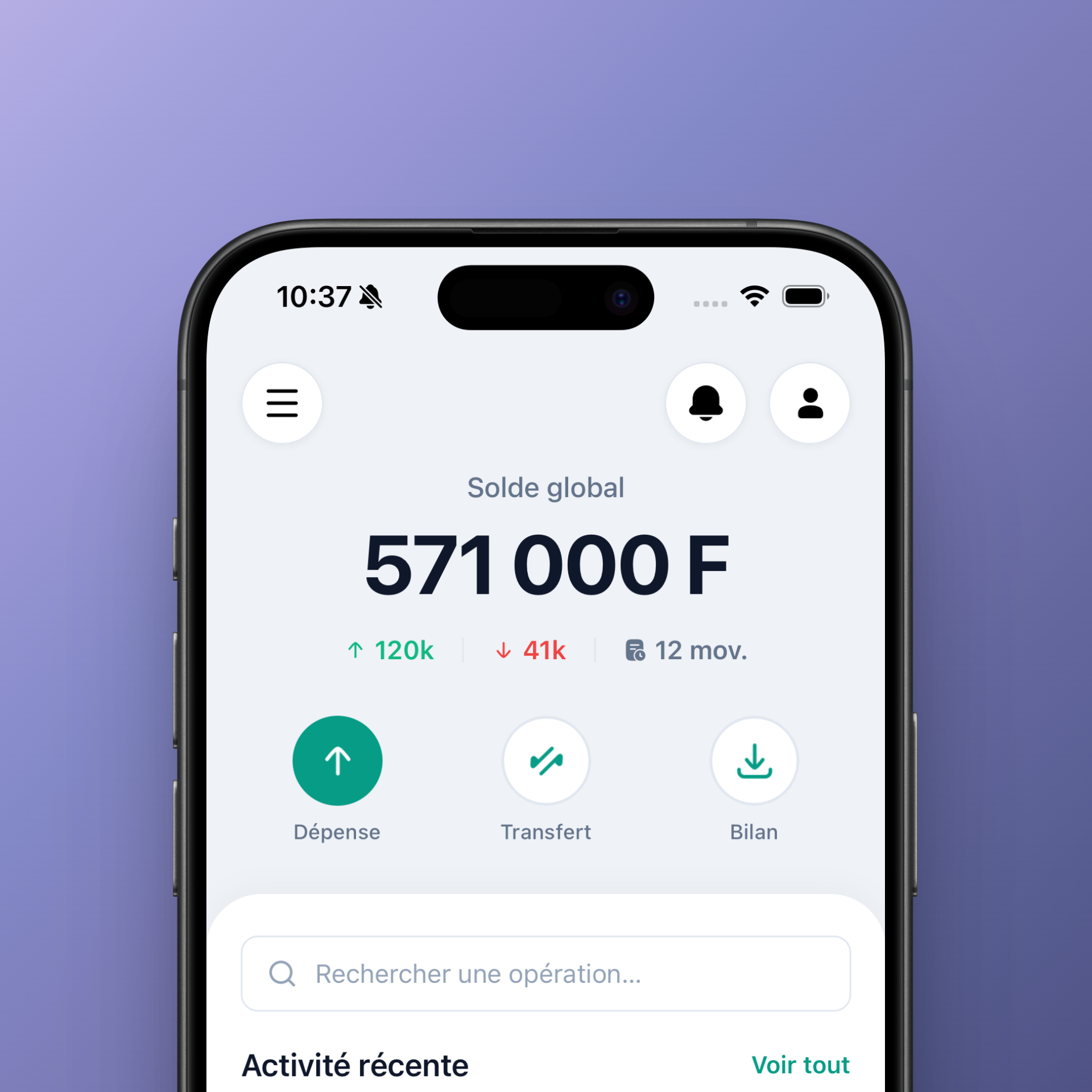 Trezo Application Dashboard